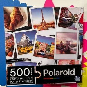 Travel Puzzle - Travel Through Europe by Polaroid (500 pieces / NEW) (home game)